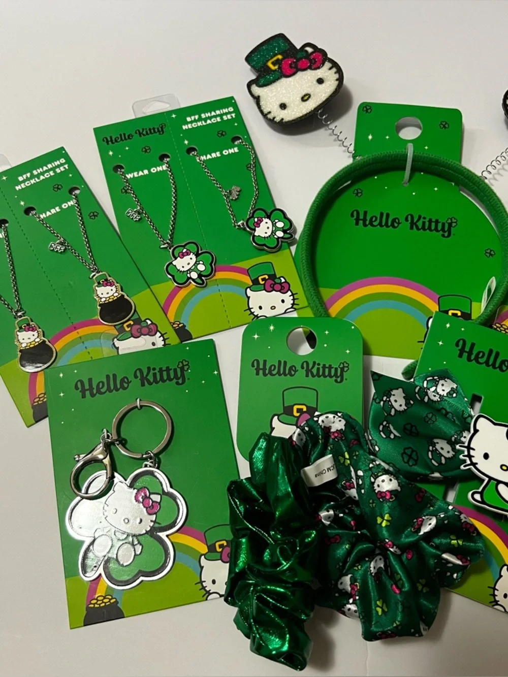 Hello Kitty St. Patrick’s Jewelry & Accessories Set of 8